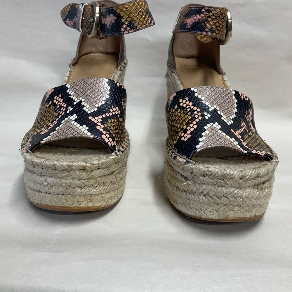 Marc Fisher LTD Women's Lalida Espadrille Wedge Sandals Size 7.5 - Picture 8 of 15